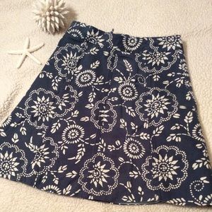 💕 Gap Jeans Printed Denim Skirt 💕Size 10